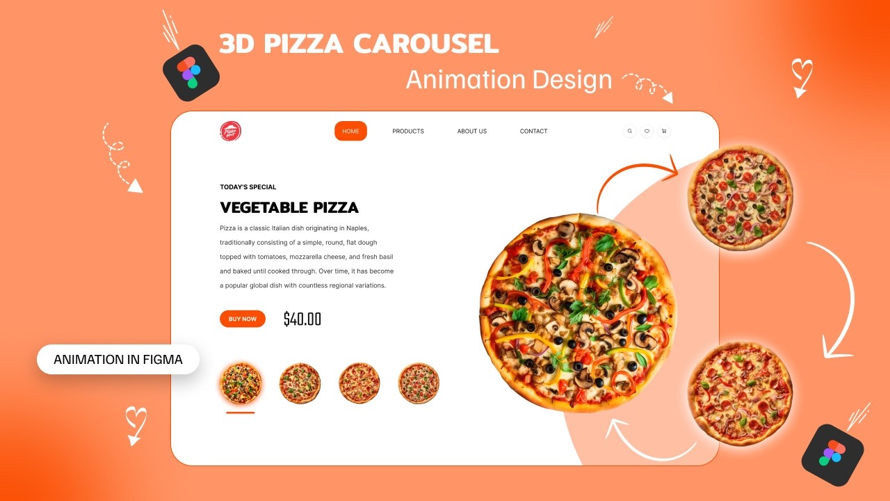 Figma Tutorial: 3D Carousel Animation | Prototyping Tutorial