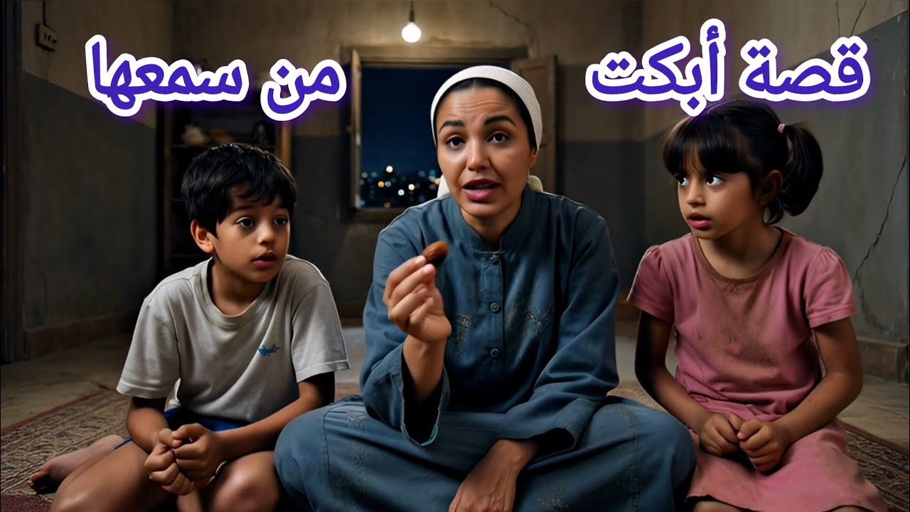 مطلقة تواجه الجوع في رمضان لا يملكون الا تمرة واحدة في أول ليلة في رمضان