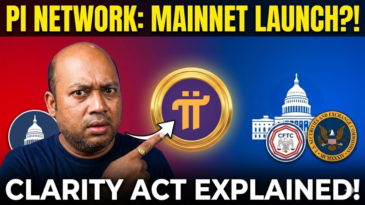 🚀 CLARITY ACT PASSED! Open Mainnet Launch DATE Confirmed? 😱 | Pi Network Price Boom!