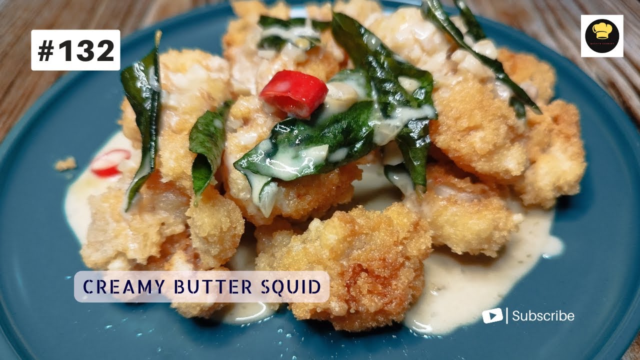 Creamy Butter Squid | Butter Garlic Squid | Micah's Cookery