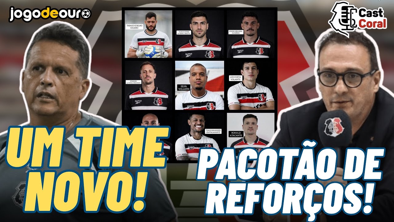 🚨PACOTÃO DE REFORÇOS CHEGARAM NO SANTA CRUZ E TIME CORAL TERÁ TIME NOVO NA SÉRIE C! #castcoral 