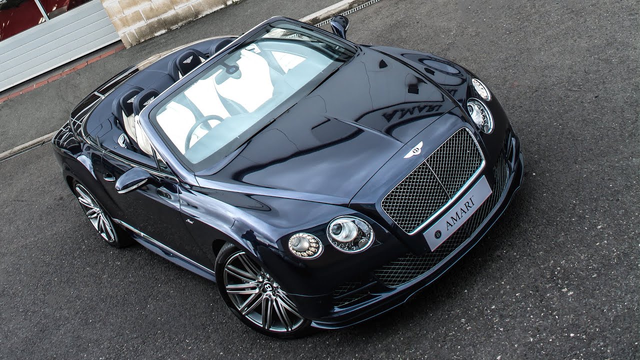 Bentley Continental GTC Speed Convertible 2016