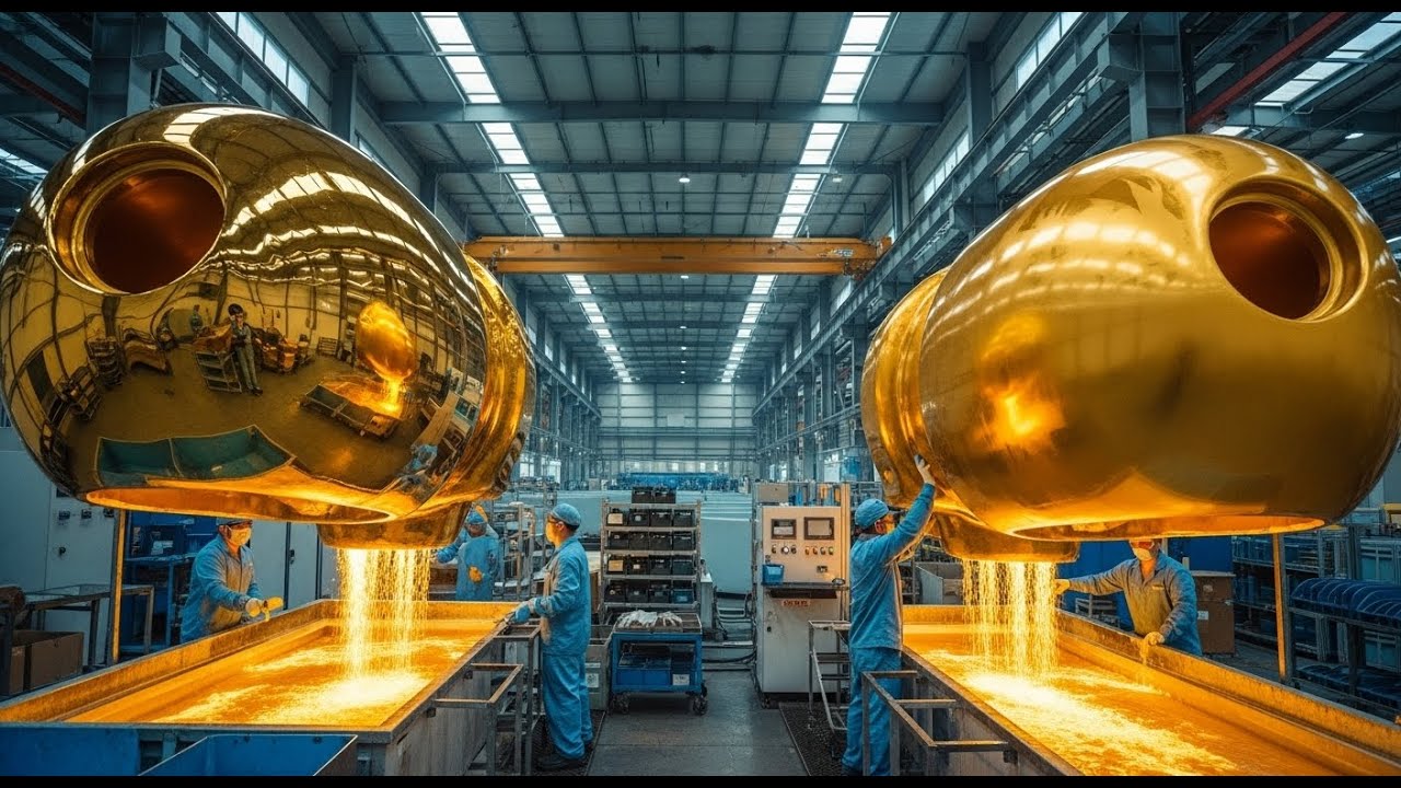 How Gold Plating Works | Electroplating a Mirror-Finish Gold Layer