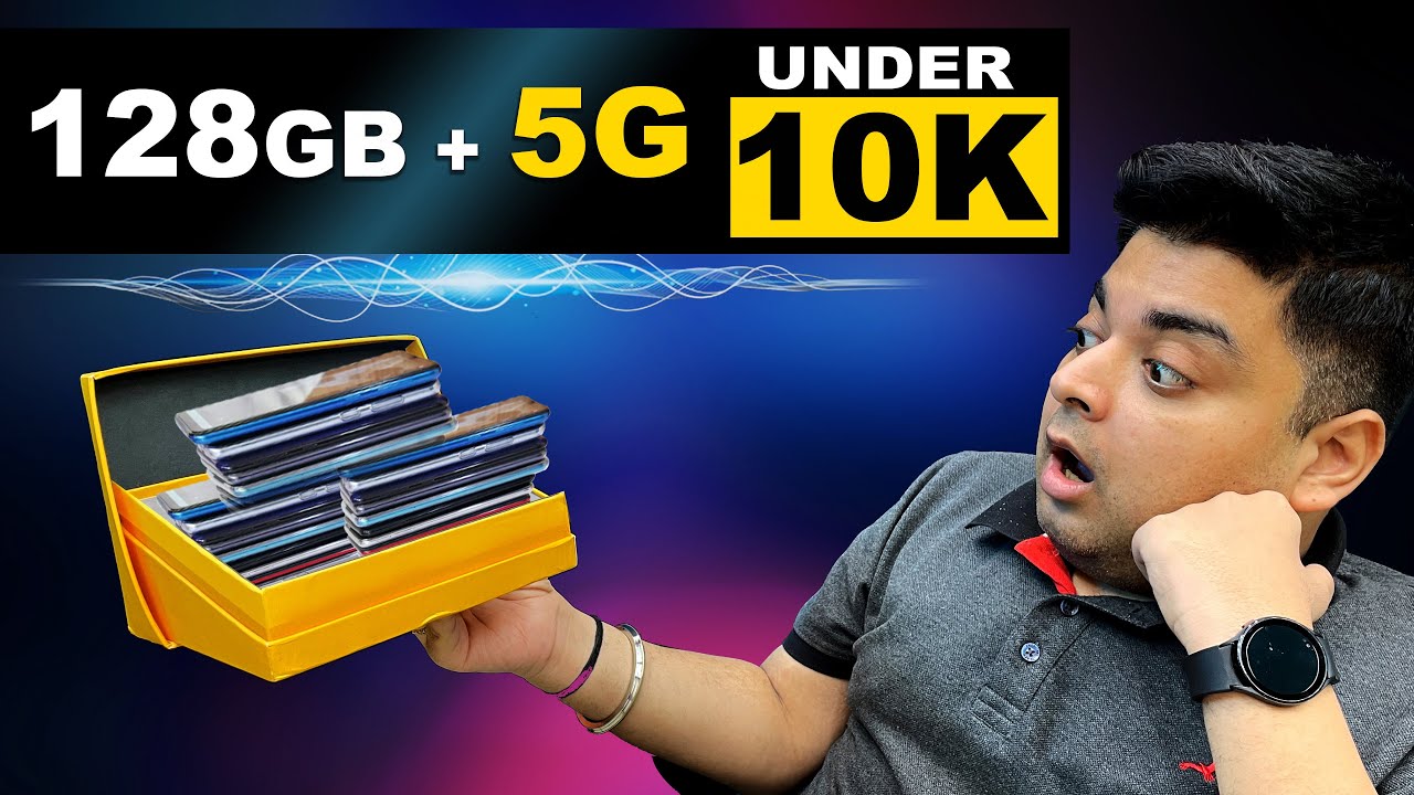 Best 5G Phones Under ₹10000 | 128 GB Storage + 5G📲Value  For Money🔥DECEMBER 2023 | Gizmo Gyan🔥