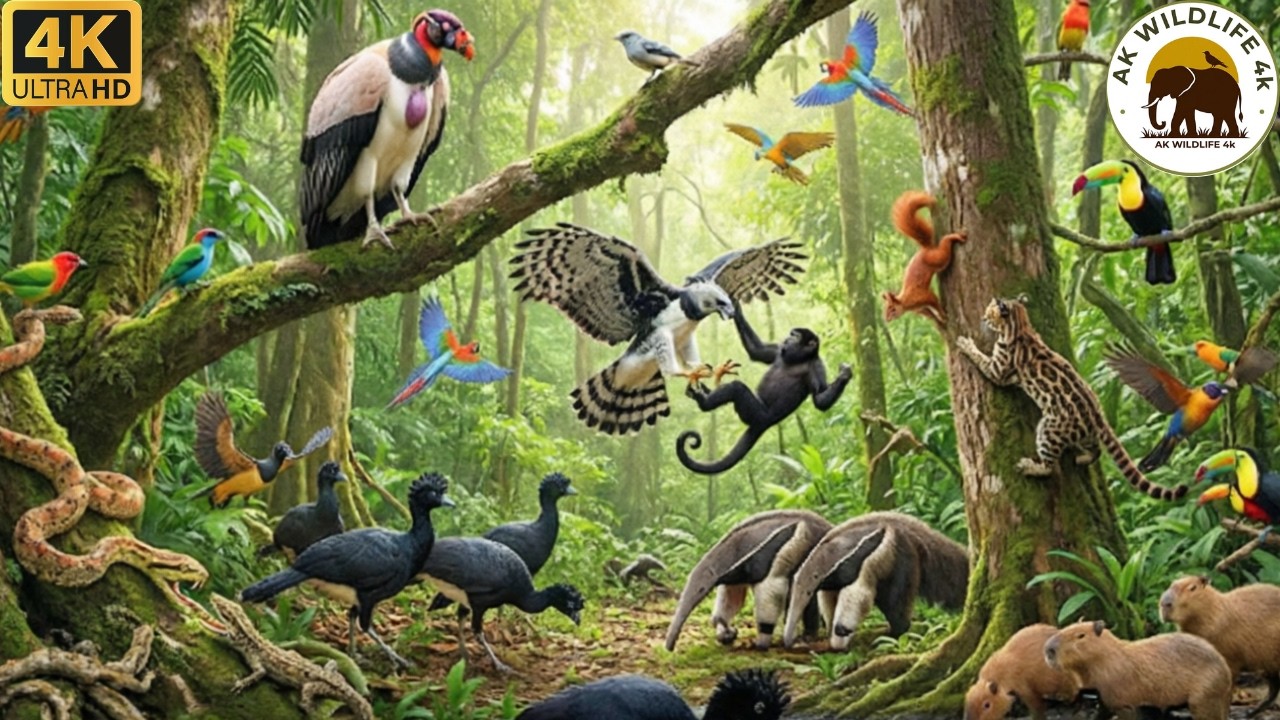 Finding Warmth & Tiny Babies After The Storm  Ak WildLife 4k 🌟