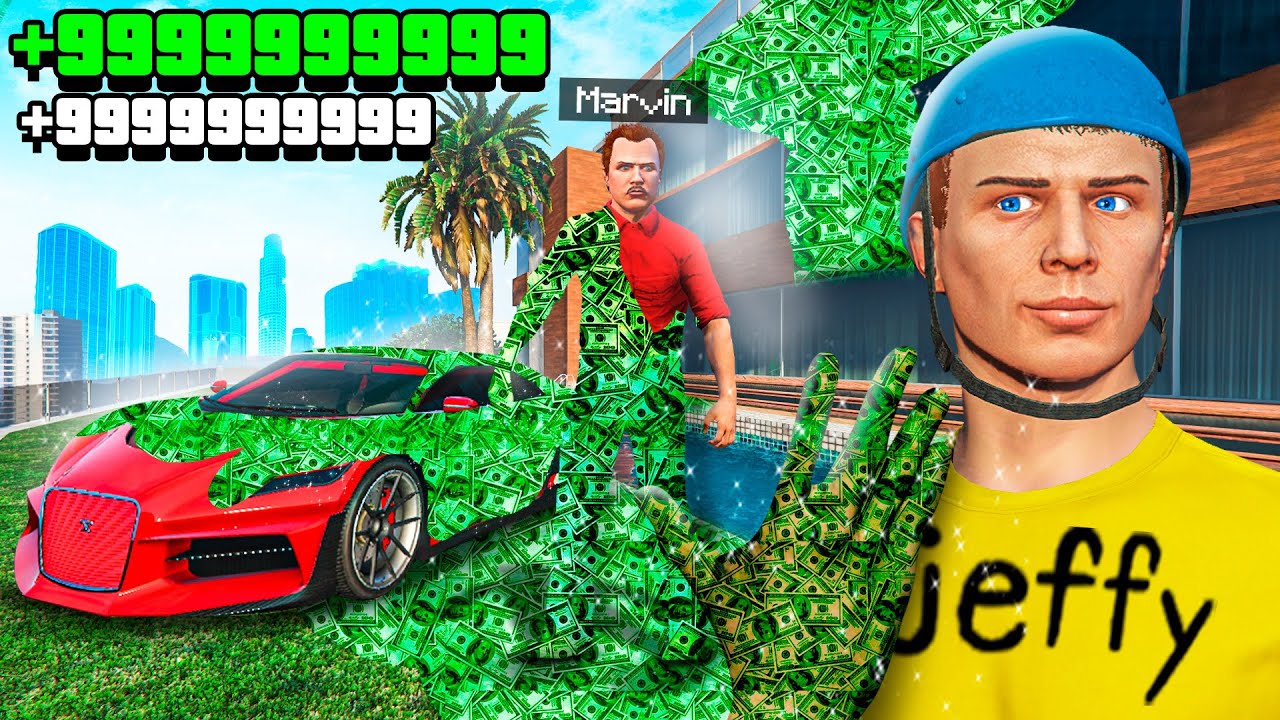 GTA 5. Но всё, к чему я прикасаюсь, превращается в деньги!