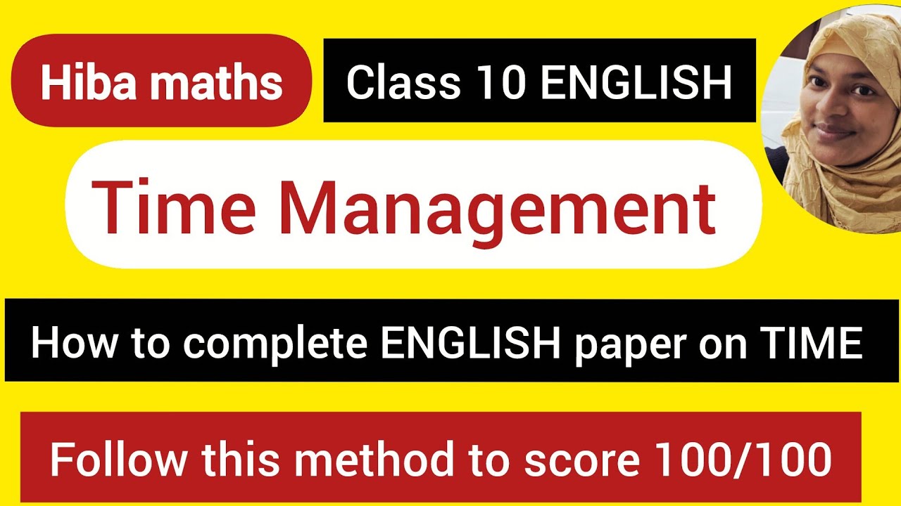 10th English Time management for public exam 2026 follow the plan to get centum hiba maths 