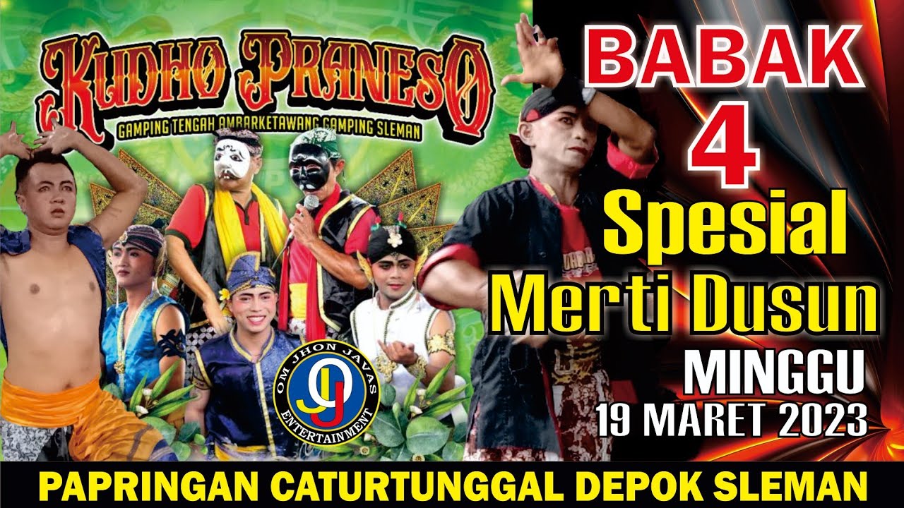 Babak 4 KUDHO PRANESO Full Durasi || Papringan, Caturtunggal, Depok Sleman