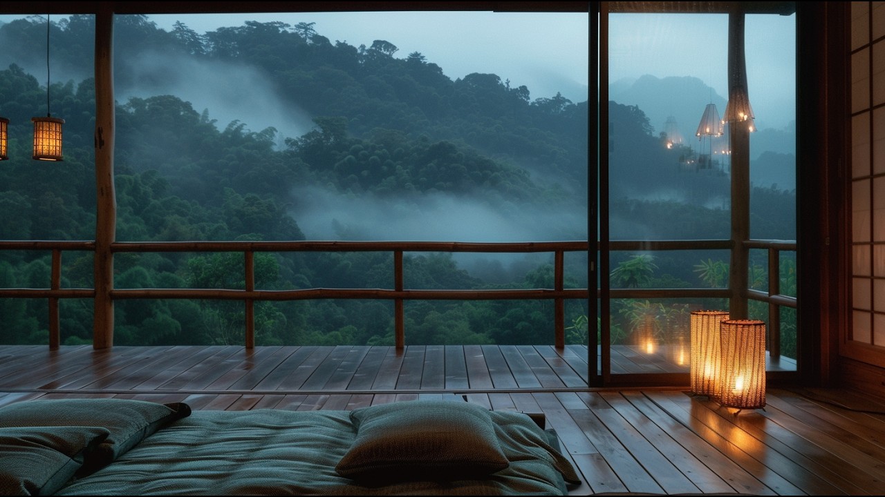 Fall Asleep Instantly with Soothing Rain Sounds - Healing Rain for Stress Relief and Peaceful Sleep