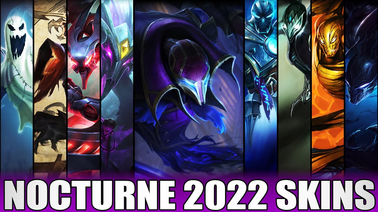 ALL NOCTURNE SKINS 2022 | Including Hextech Nocturne