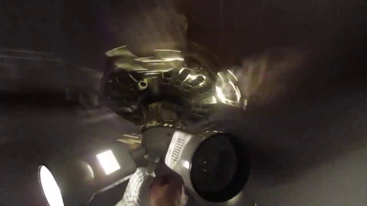 Foot Print Vent fan with new spotlight-kit (at night)