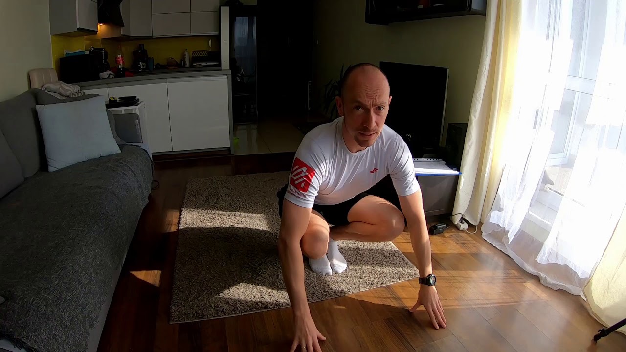 Gimnastyczny trening w domowych warunkach