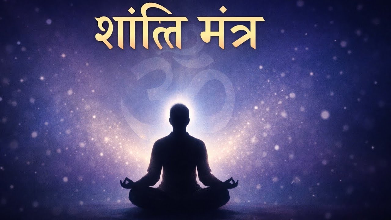 Shanti Mantra 🙏 Deep Peace Meditation | Mind Relax | Stress Relief | Om Shanti