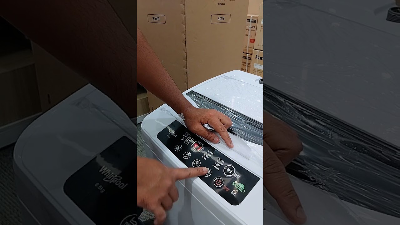 Whirlpool LFP650WH washing machine