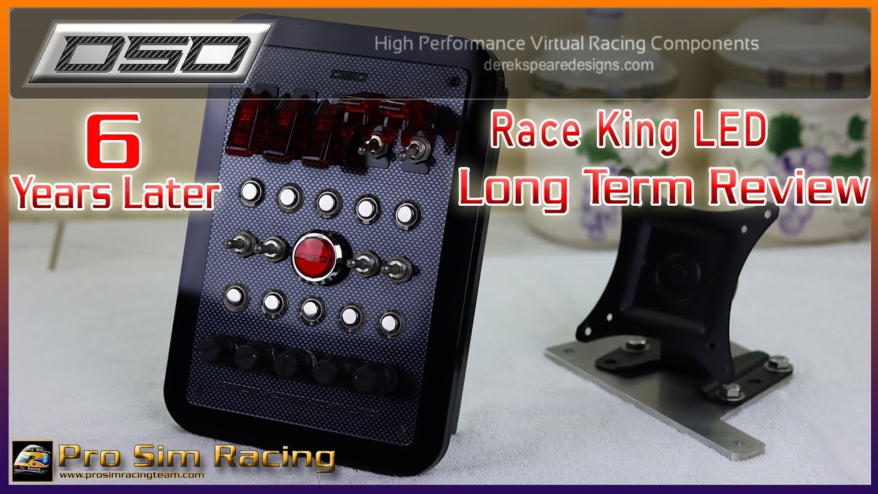 Derek Speare Designs Race King LED Button Box Long-Term Review✅