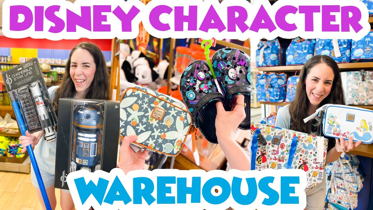 DISNEY CHARACTER WAREHOUSE Merch Update June 2024 | Vineland Ave | Disney Parks Outlet Store