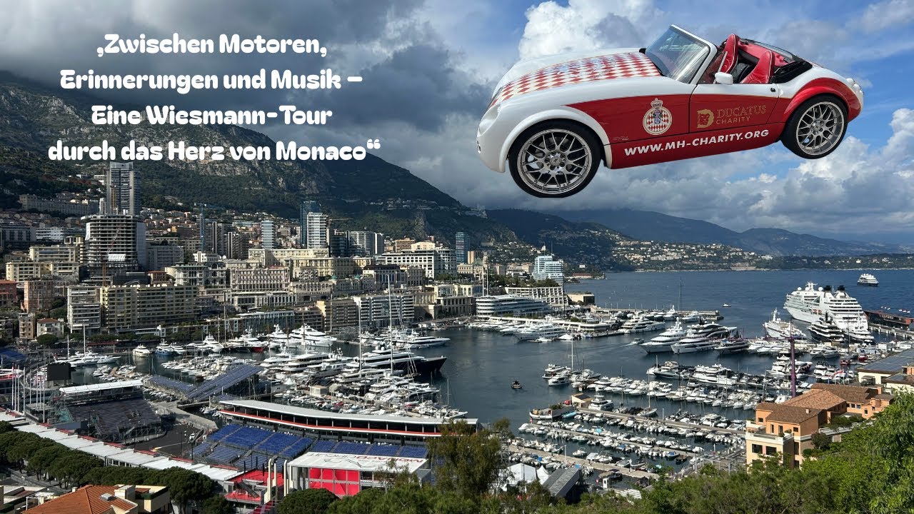 „Zwischen Motoren, Erinnerungen und Musik – Eine Wiesmann-Tour durch das Herz von Monaco“