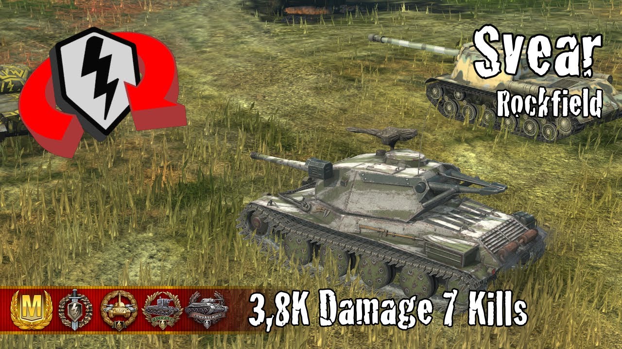 Svear  |  3,8K Damage 7 Kills  |  WoT Blitz Replays