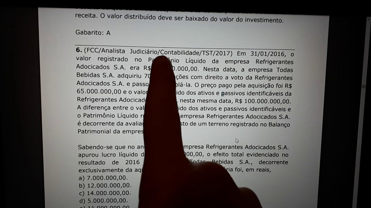 Resumo CPC 16 estoques; CPC 18 coligadas e CPC 25 provisões