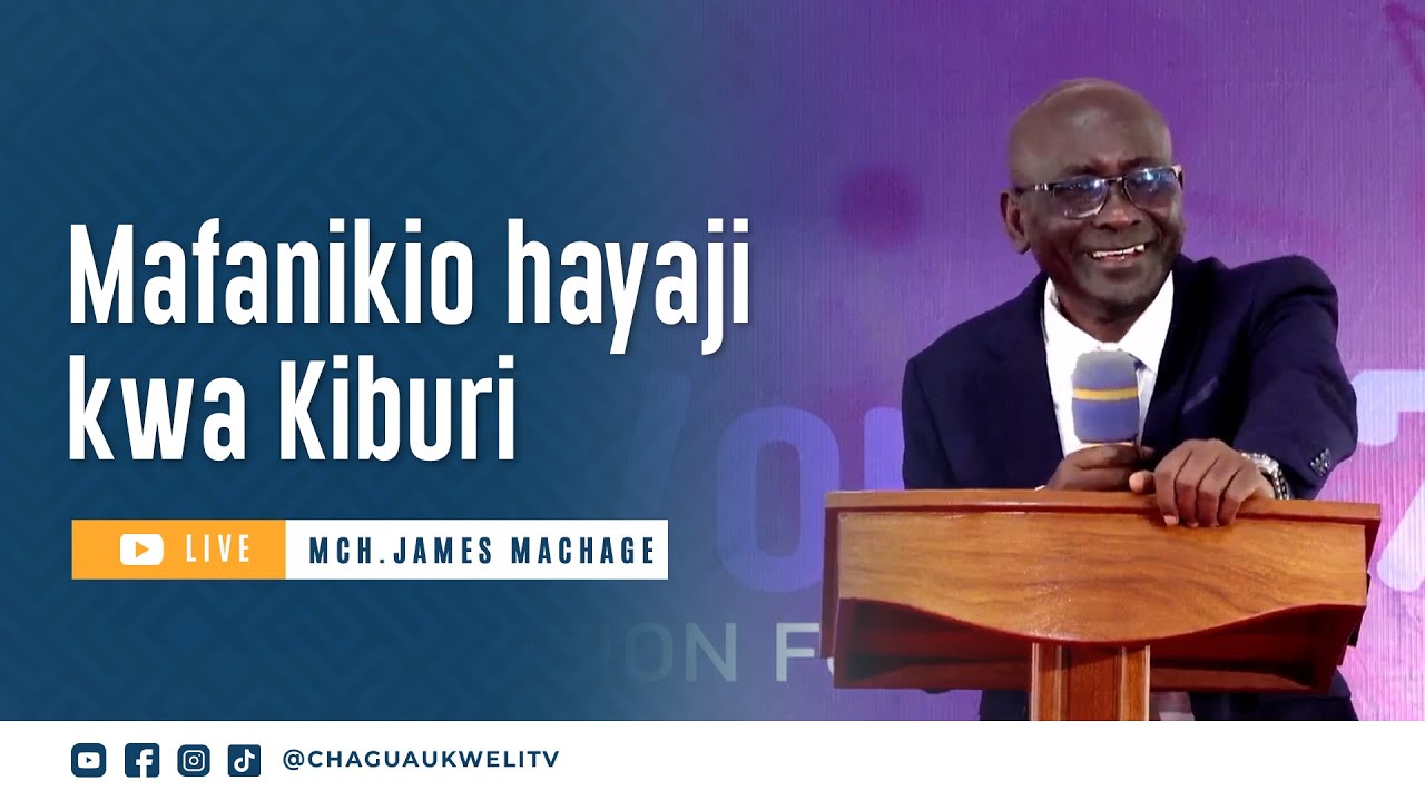 MCH.DR. JAMES MACHAGE | KUHITIMISHA JUMA LA MAOMBI |  MARA CONFERENCE