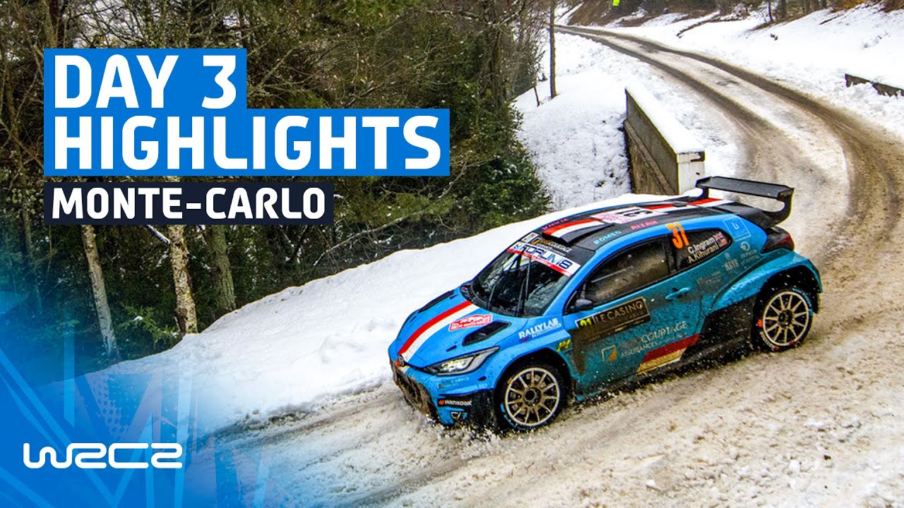 WRC2 Day 3 Highlights | WRC Rallye Monte-Carlo 2026