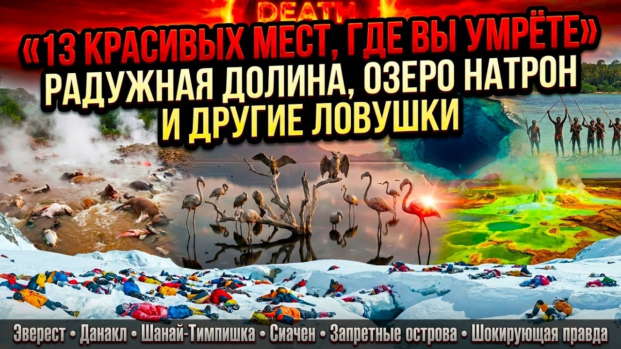 Какие места, похожие на рай, могут стать вашим последним путешествием?