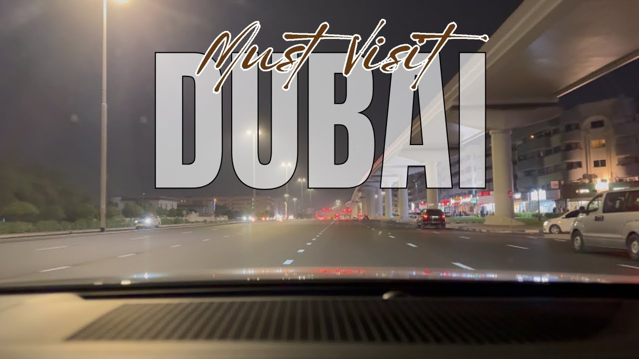Driving Through Dubai's Dream Roads | Ultimate Dubai Tour Experience 🇦🇪✨
