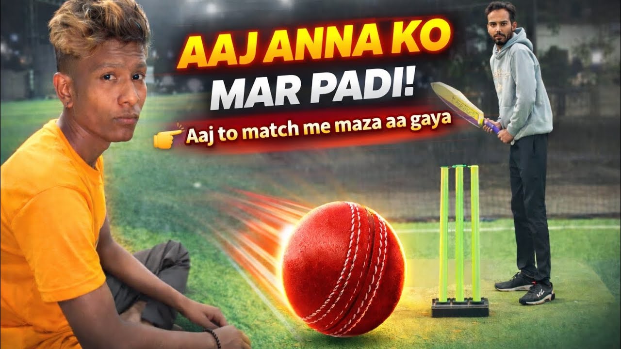 Aaje anna ko mar padi 😂 aaj to match me maza aa gaya 🔥😂