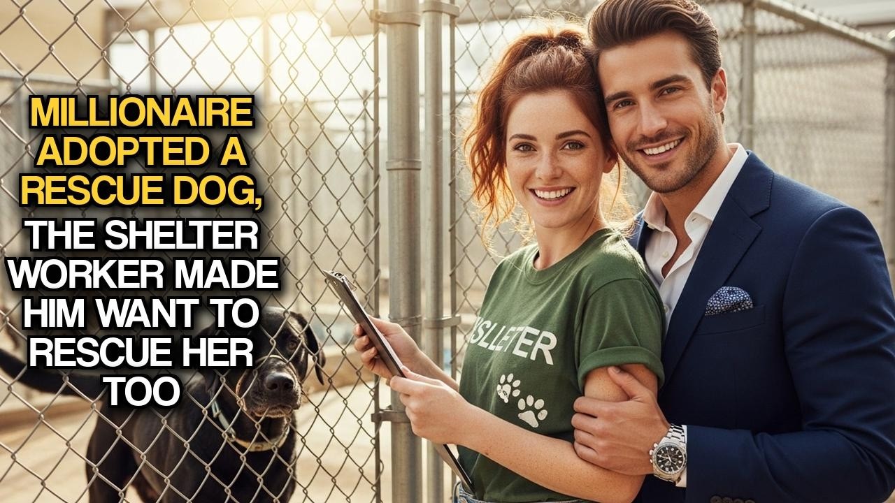 Millionaire Adopted A Rescue Dog, The Shelter Worker Made Him Want To Rescue Her Too