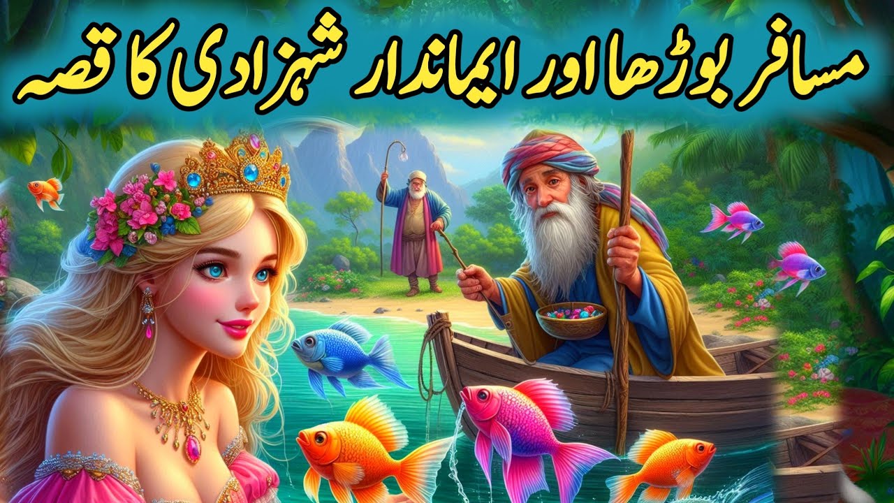 The Beautiful Story Of A Brave Prince A Golden Boat And A very Small Man || Urdu Hindi Moral Stories