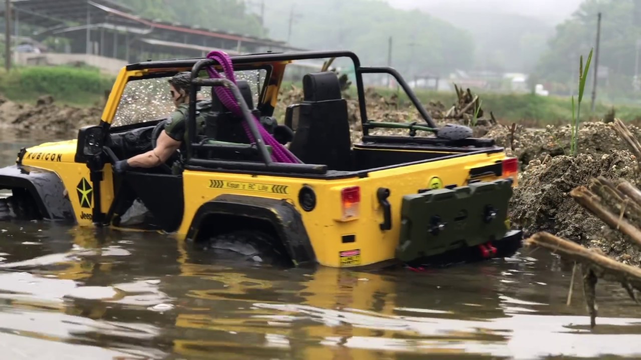 RCModelex Jeep Rubicon JK 2 Door | Off-road from Rocks and Mud