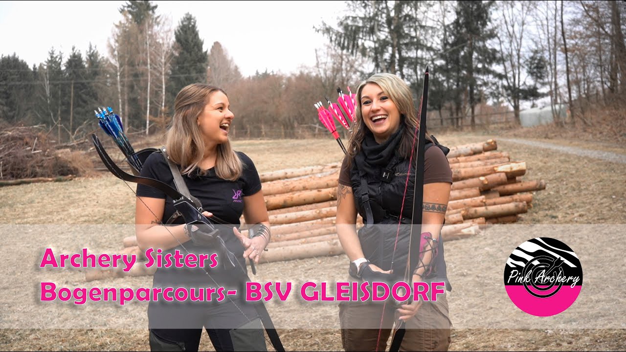 Unsere Meinung zum 3D Parcours Gleisdorf; Archery Sisters; 3D Bogenschie&szlig;en; Pink Archery
