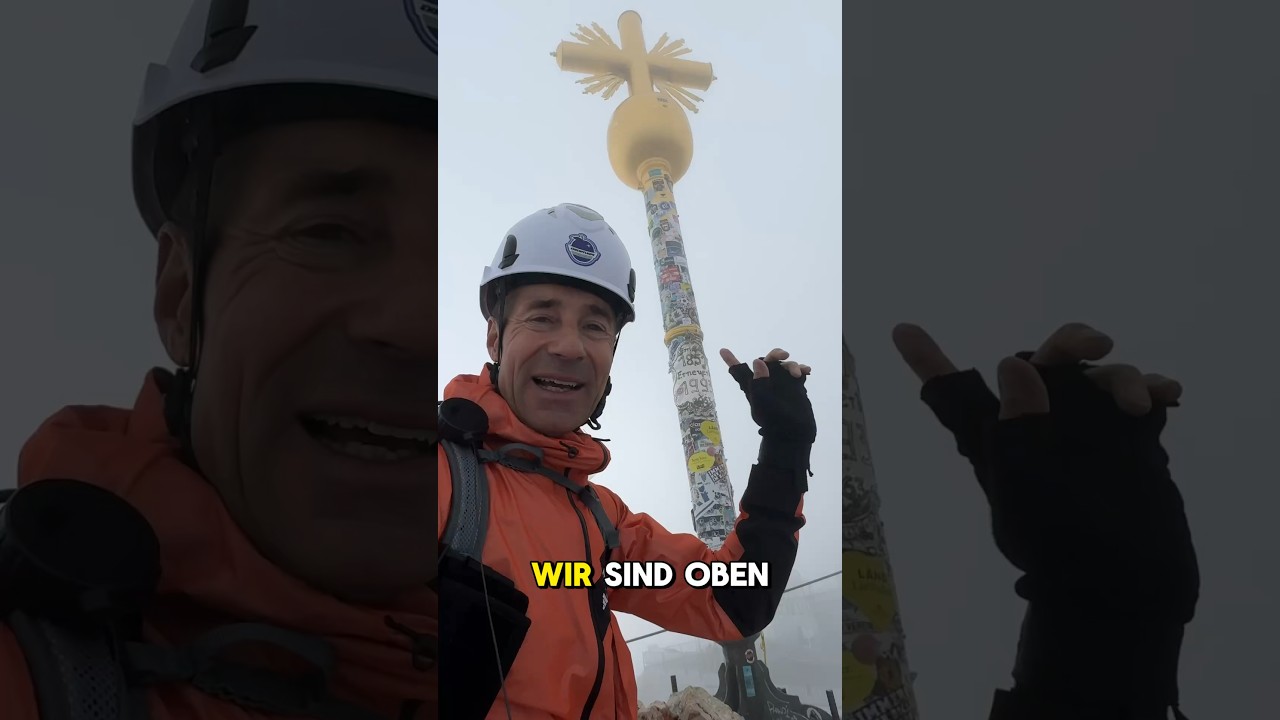 Durchs H&ouml;llental auf die Zugspitze ⛰️🥾#zugspitze #h&ouml;llental #bergtour #bergwandern #klettern