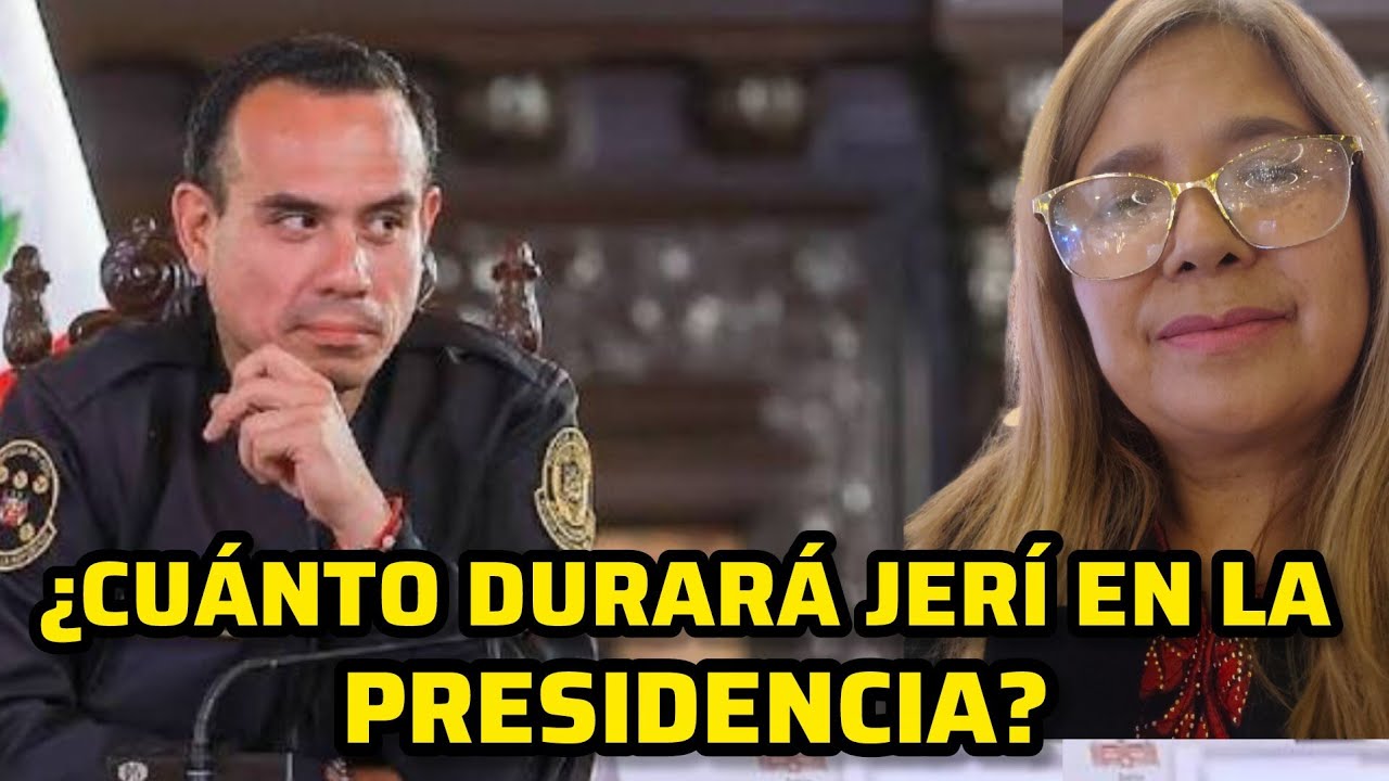 ¿CUANTO DURARÁ JOSE JERÍ EN EL CARGO?