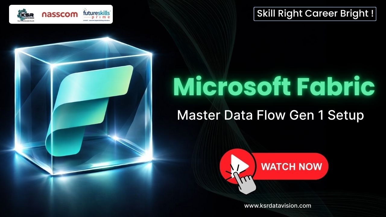 Microsoft Fabric: Master Data Flow Gen 1 Setup