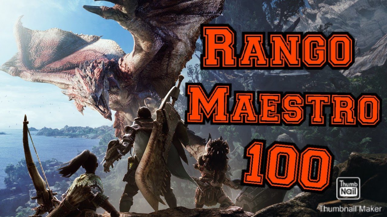 MHW Iceborne | Como subir a Rango Maestro nivel 100