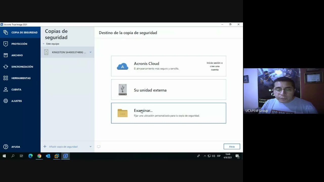 ✍ ✍ TALLER DE ACRONIS TRUE IMAGE 2021 -- HERRAMIENTAS ✌✌