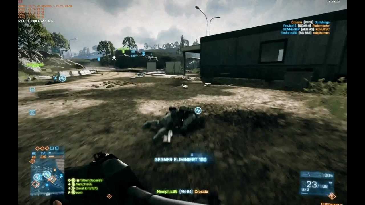 BF3 - M320 vs M1 Abrams ^^ - by Memphis85.mp4