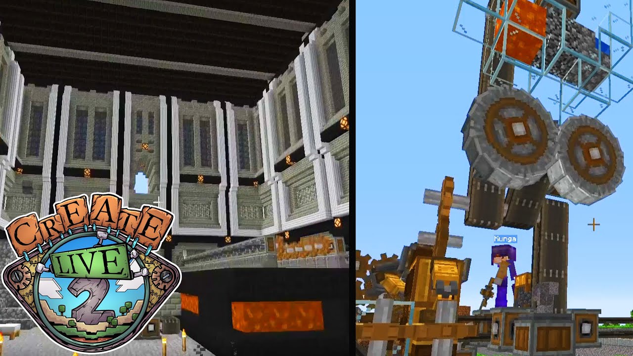 Cobblefabrik, Windräder und Jokes am laufenden Band - Minecraft Create Live 2 #38