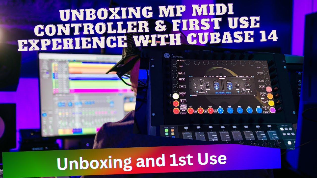 Unboxing MP MIDI Controller & First Use Experience with Cubase 14 🎹🔥