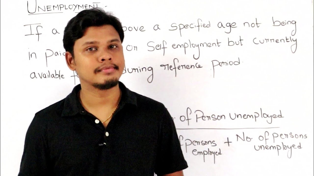 Unemployment and Its Types | Economics | Telugu | English |