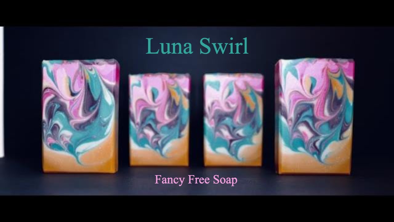 Luna Swirl Design - Soap Art - Cold Process