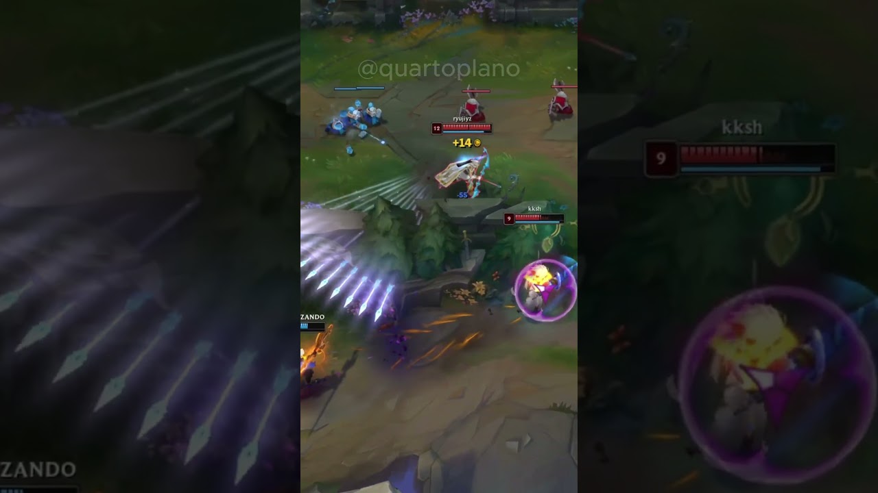 Como que o Top 1 Ashe do Brasil joga ! #leagueoflegends #quartoplano #paravoce #ashe