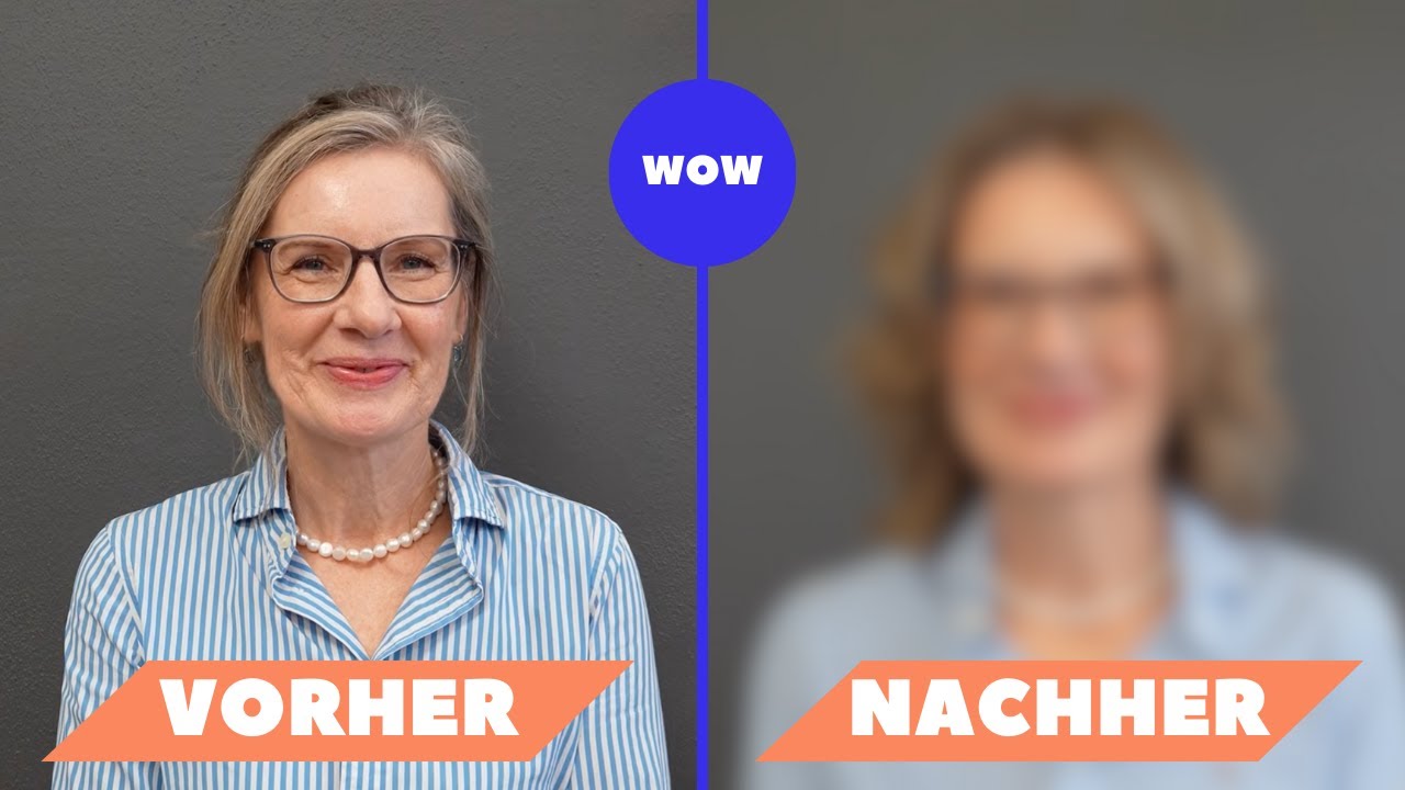 Vorher-Nachher Haar-Umstyling ✂️ | Natürliches Long-Bob Makeover vom Profi