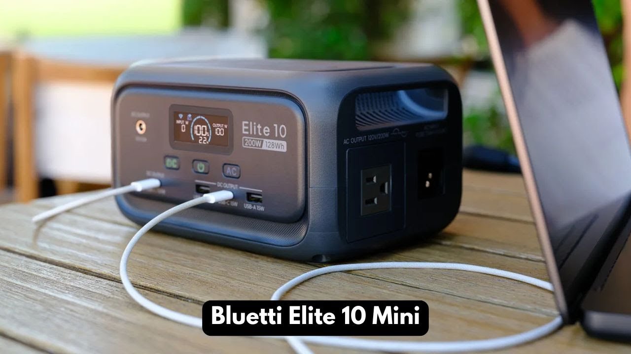 Bluetti Elite 10 Mini: самая маленькая 10-миллисекундная ИБП-станция в мире!