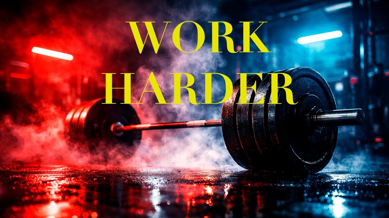 WORK HARDER ⚡ Heavy Rock Music for Training, Focus & Discipline |  GYМ Mode