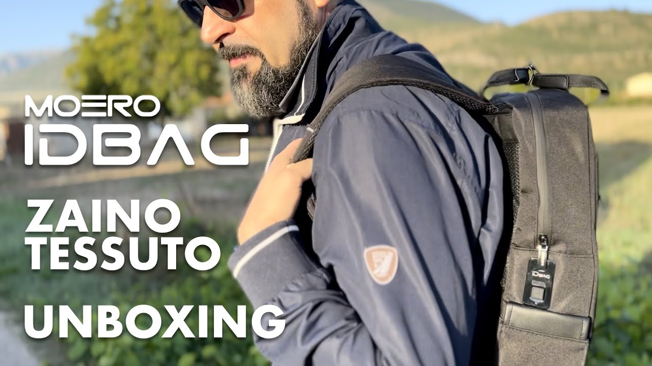 MOERO iDbag - Unboxing Zaino in Tessuto