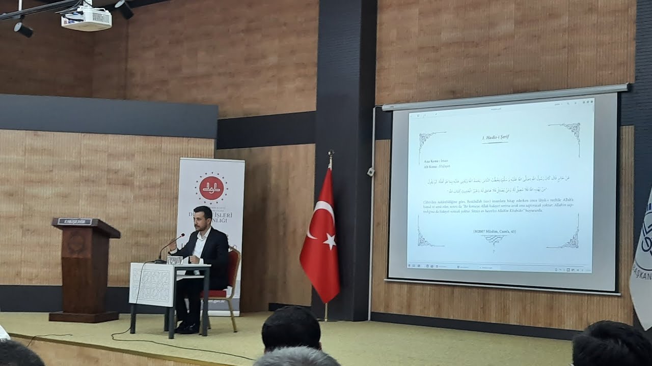 Diyanet İşleri Başkanlığı Hadis-i Şerif Ezberleme Yarışması Bölge Finali /Eskişehir