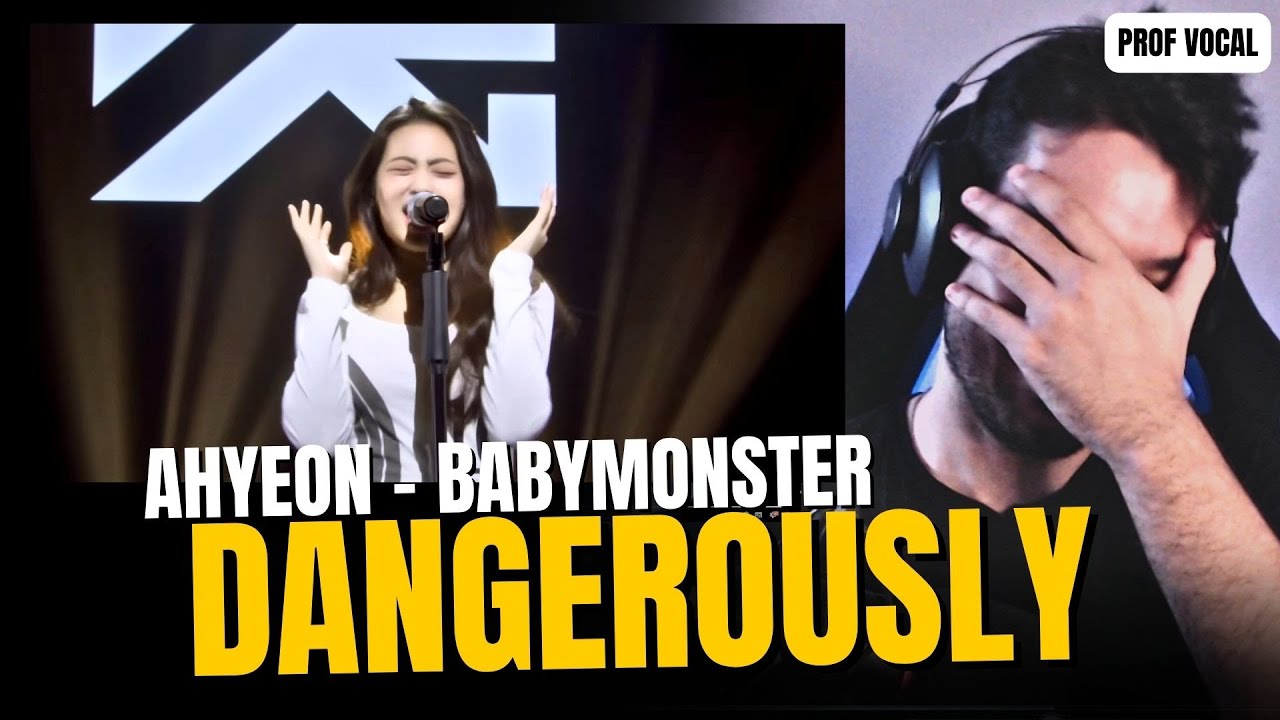 AHYEON, ESSE AGUDO ME PEGOU DESPREVINIDO (prof vocal analisa)
