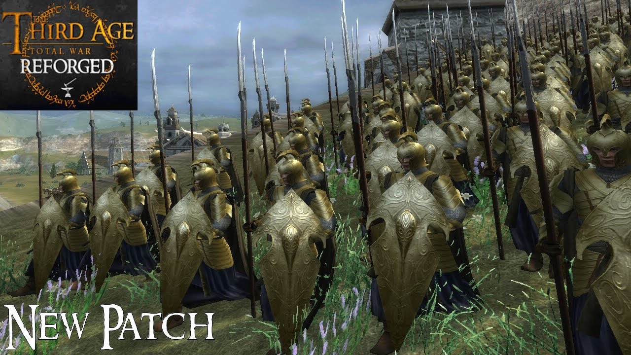 BRUINOST, THE BESIEGED ELVEN STRONGHOLD (Siege Battle) - Third Age: Total War (Reforged)